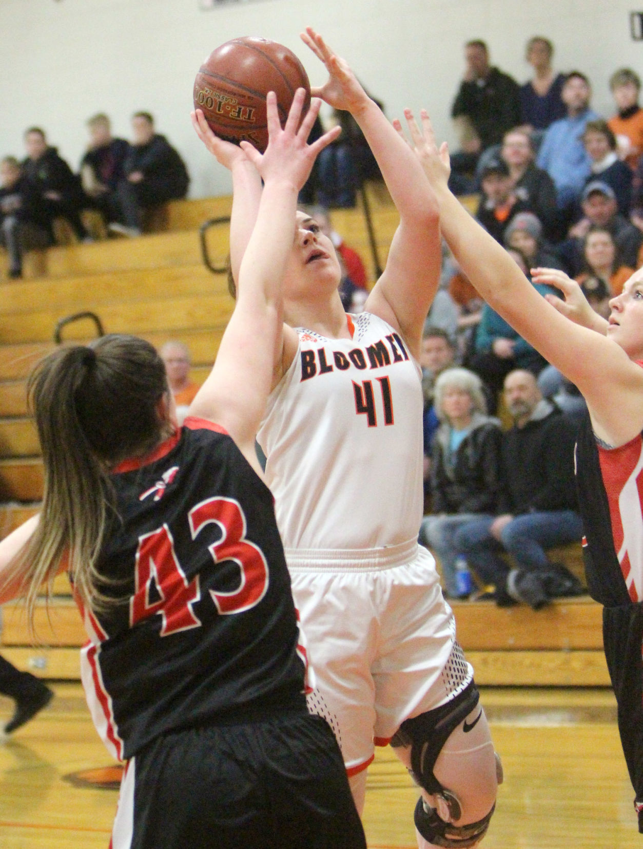 Baldwin-Woodville at Bloomer girls basketball 2-22-19